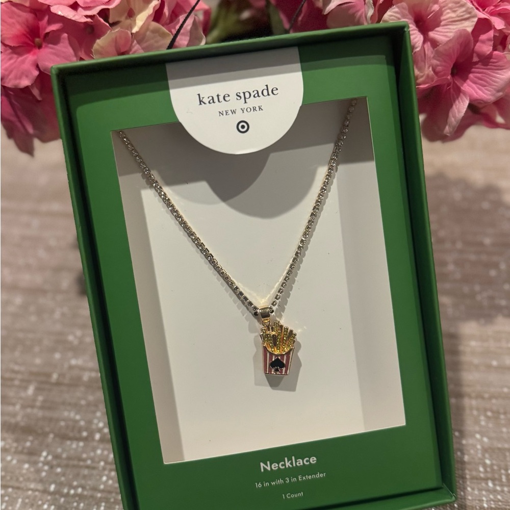 Kate Spade x Target Gold Necklace with Pendant (Limited Edition)